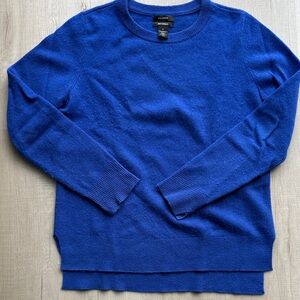 Women’s Halogen 100% Cashmere Blue Sweater